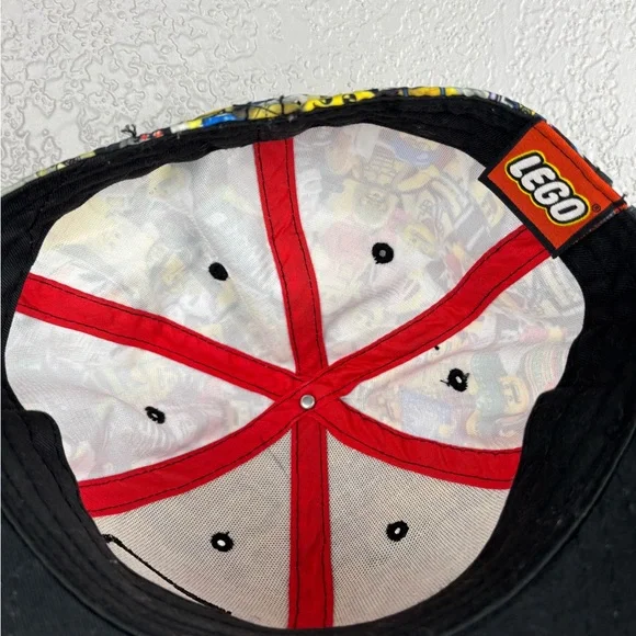 Lego 2011 Mini Figure Print Medium Snapback Hat - Picture 7 of 10